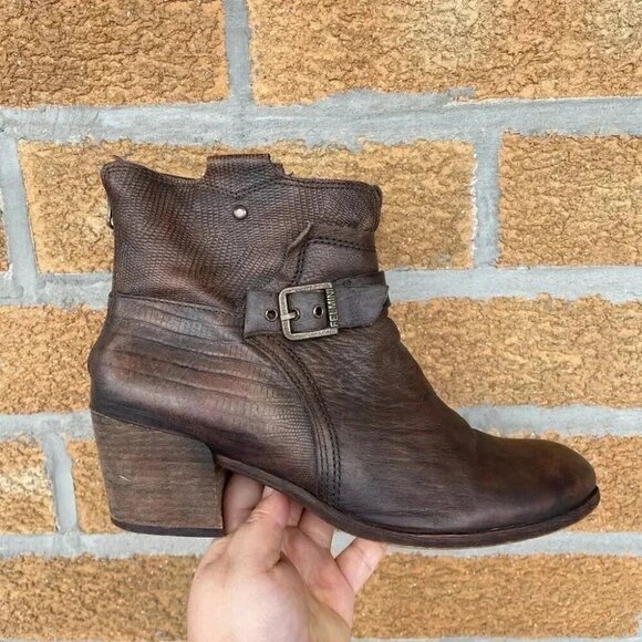 Felmini leather ankle boots 41/9.5 - Picture 5 of 16